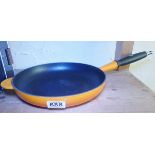 LE CREUSET PAN. Le Creuset vintage cast metal pan