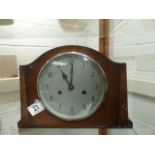 Oak cased chiming Enfield clock