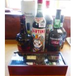 ALCOHOL. Six mixed bottles of alcohol including Port