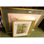 FOUR HELEN BRADLEY PRINTS. Four framed and glazed prints of Helen Bradley artwork