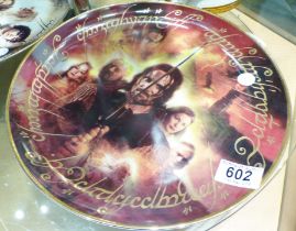 LORD OF THE RINGS. Lord Of The Rings plaque, D ~ 31cm