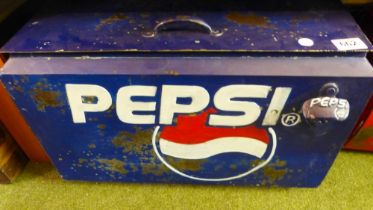 PEPSI ICE BOX. Pepsi ice box, 62 x 36cm