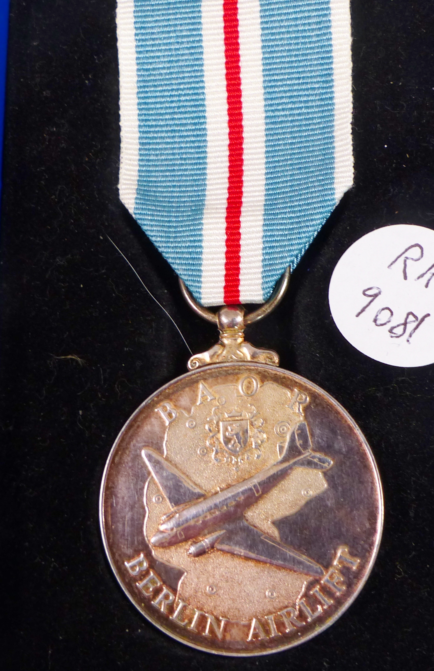 MEDAL. BAOR Berlin Airlift silver medal