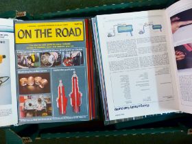 CAR COLLECTORS MAGAZINES. Ten volumes of On The Road car collectors magazines