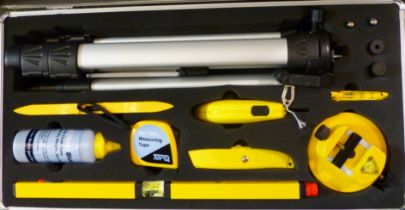 CASED LASER LEVEL. B & Q cased laser level