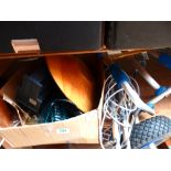 Box of mixed items including electrical items