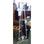 EASEL. Large white painted easel