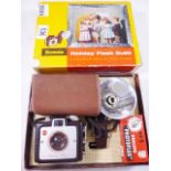 KODAK BROWNIE. Boxed complete Kodak brownie Holiday Flash Outfit