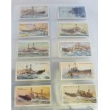 CIGARETTE CARD ALBUM. Cigarette card album containing five sets of Wills cards, catalogue value £
