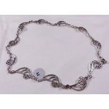 SILVER SCOTTISH NECKLACE. Sterling silver Scottish necklace