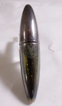 PERFUME ATOMISER. Silver plated Glen Eagles perfume atomiser