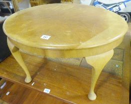 OVAL TABLE. Oval occasional table, 67 x 49 x 42cm