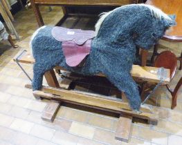 ROCKING HORSE. Vintage rocking horse