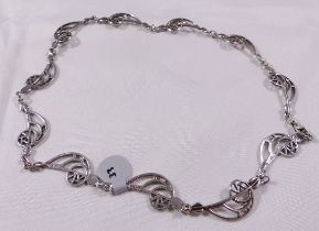 SILVER SCOTTISH NECKLACE. Sterling silver Scottish necklace