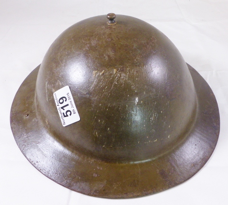 TIN HAT. Army tin hat