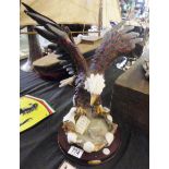 CAST EAGLE MODEL. Cast resin Juliana Collection Eagle In Flight model, H ~ 40cm