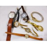 ASSORTED WRISTWATCHES. Box of mixed wristwatches including Lorus