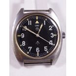 CWC WATCH HEAD. Gents CWC military wristwatch head