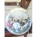 DISCO BALL. Hanging mirrored disco ball, L ~ 81cm