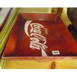 COCA COLA TRAY. Tin Coca Cola tray, 48 x 37cm