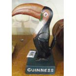 TOUCAN MONEYBOX. Cast iron toucan moneybox, H ~ 19cm