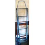 STEEL LADDER. Vintage steel ladder