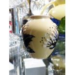 MOORCROFT VASE. Moorcroft Snowdrops miniature vase, H ~ 5cm