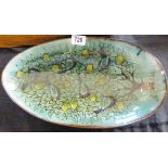 RETRO BOWL. Unusual retro glazed bowl L ~ 40cm