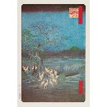 Asien - China - - Hiroshige, Utagawa. Forty masterpieces from "One hundred views of Edo". Mit 40