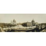 Deutschland - Berlin - - Titzenthaler, Waldemar. Panorama des Lustgartens mit dem alten Museum,