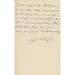 Jünger, Ernst. Grenzgänge. Olten, 1965. 61 S., 1 Bl. 20,5 x 13 cm. Orangefarbenes Maroquin mit
