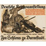 Plakate - - Sammlung von 13 Blatt Plakaten zum Ersten Weltkrieg. Überwiegend Farblithographien.