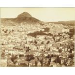 Griechenland - - Mappe mit 16 großformatigen montierten Original-Photographien von Athen. Vintage.