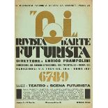 Futurismus - - Noi. Rivista d'arte futurista. Il Movimento Futurista Diretto da Marinetti