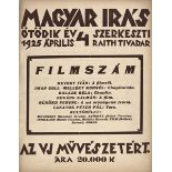 Ungarische Avantgarde - - Magyar írás (Ungarische Schrift). 5. Jg., Nr. 4. Szerkeszti (