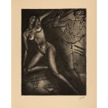 Erotica - - Deauville, Max. Les Contes Persans. Mit 10 signierten Radierungen von Arthur Greuell.