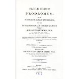 Biologie - Botanik - - Sibthorp, John. Florae grecae prodromus: sive plantarum omnium enumeratio,