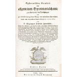 Chemie - - Hermbstaedt, D. Sigismund Friedrich. Systematischer Grundriß der allgemeinen