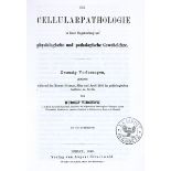 Medizin - Pathologie - - Virchow, Rudolf. Die Cellularpathologie in ihrer Begründung auf