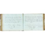 Gebhard, Maria Sophia. Schreibbuch von Maria Sophia Gebhardin 1808-1810. Deutsche Handschrift auf
