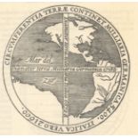 Johannes Blaeu 1662 Circumferentia Terrae Continet Milliaria Germanica 5400. Italica Vero 21600 This