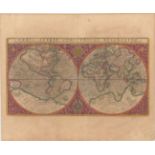 Rumold Mercator 1587 Orbis Terrae Compendiosa Descriptio quam ex Magna Universali Gerardi Mercatoris
