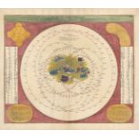 Doppelmayr/Homann 1742 Motus in Coelo Spirales quos Planetae Inferiores Venus et Mercurius
