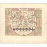 Henry Abraham Chatelain 1720 Plan de l'Histoire Universelle, ou l'on voit les Quatre Monarchies du