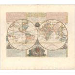 Henry Abraham Chatelain 1720 Mappe-Monde pour Connoitre les Progres & les Conquestes les Plus