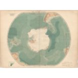 Edward Stanford 1905 The Antarctic Regions This attractive chart of the South Pole depicts the known