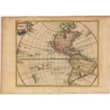 Philipp Cluver 1711 America This handsome small map was derived from the Nicolas Visscher map of