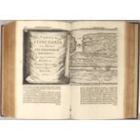 See description. 1682 Tabula Itineraria ex Illustri Peutingerorum Bibliotheca ... Marci Velseri [