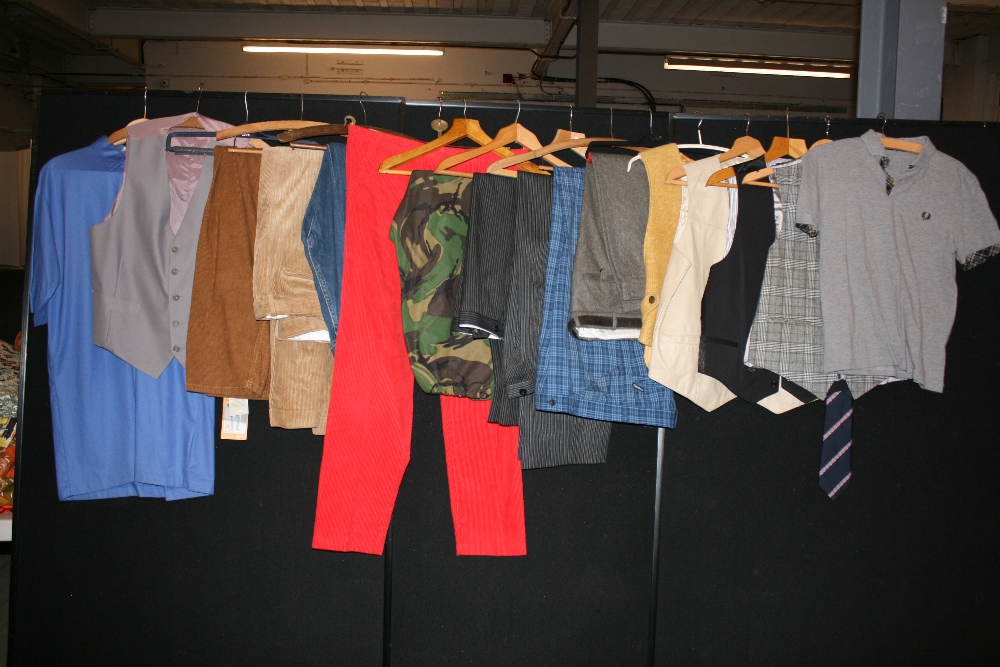 VINTAGE MEN'S CLOTHES - a collection of vintage men's tops, waistcoats,