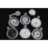 POCKET WATCHES - a collection of 6 pocket watches, five by Ingersoll and one Smiths Empire,